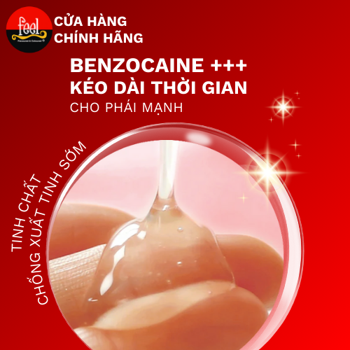 Bao cao su Feel 4 in 1 hộp 12 bao